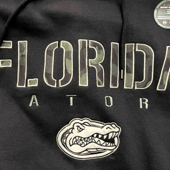 Colosseum Black Florida Gators OHT Military Appreciation Hoodie - Picture 4 of 7
